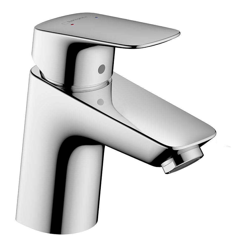 Hansgrohe Logis Single Lever Basin Mixer 70 With Pop-Up Waste Set Chrome