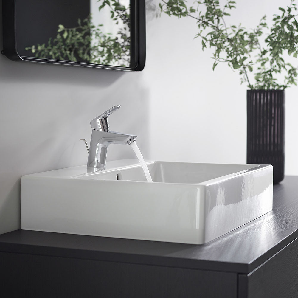 Hansgrohe Logis Single Lever Basin Mixer 70 With Pop-Up Waste Set Chrome