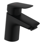 Hansgrohe Logis Single Lever Basin Mixer 70 Coolstart With Pop-Up Waste Set Matt Black