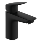 Hansgrohe Logis Single Lever Basin Mixer 100 With Pop-Up Waste Set Matt Black