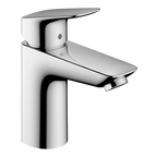 Hansgrohe Logis Single Lever Basin Mixer 100 Without Waste Set Chrome