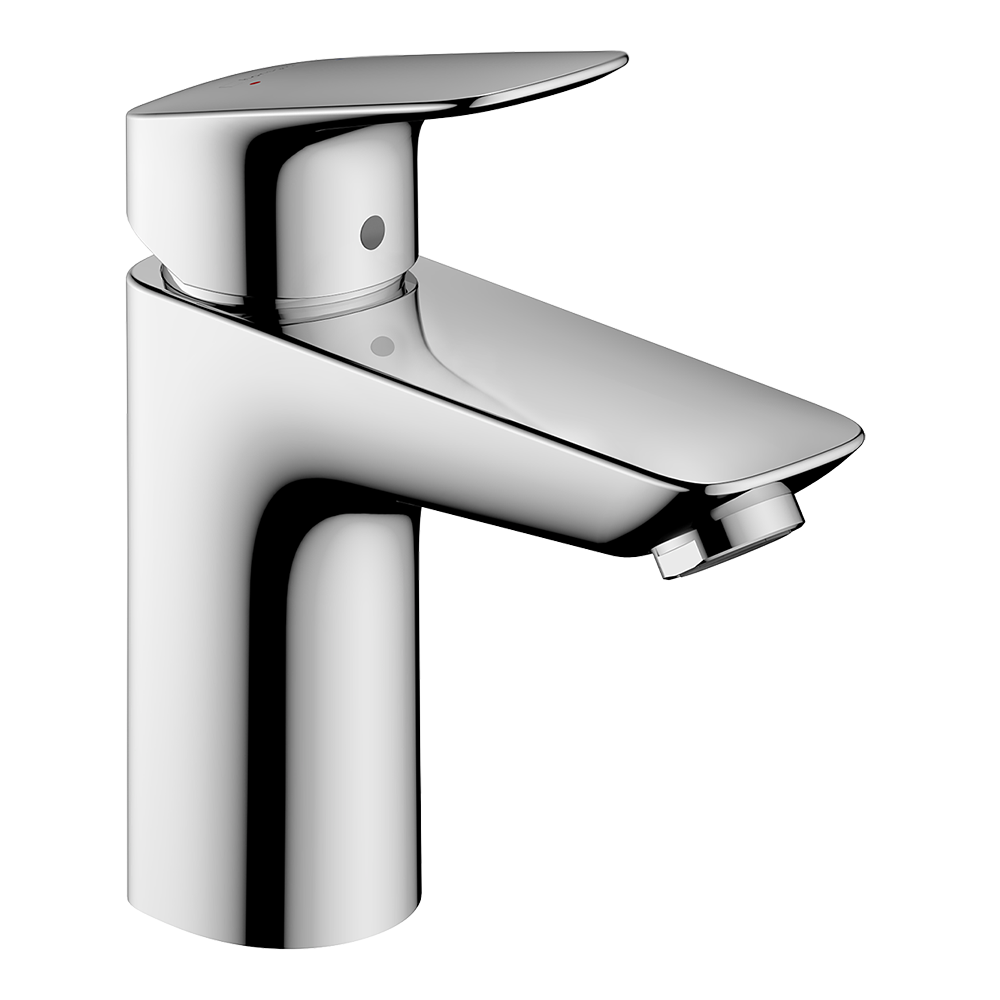 Hansgrohe Logis Basin Mixer Tap 100 LowPairessure without waste set, Chrome