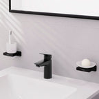 Hansgrohe Logis Single Lever Basin Mixer 100 Coolstart Without Waste Set Matt Black