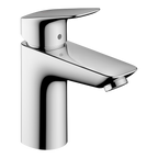 Hansgrohe Logis Single Lever Basin Mixer 100 Coolstart With Pop-Up Waste Set Chrome