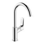 Hansgrohe Logis Single Lever Basin Mixer 210 With Swivel Spout And Pop-Up Waste Set Chrome