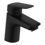 Hansgrohe Logis Single Lever Basin Mixer 70 With Metal Pop-Up Waste Set Matt Black