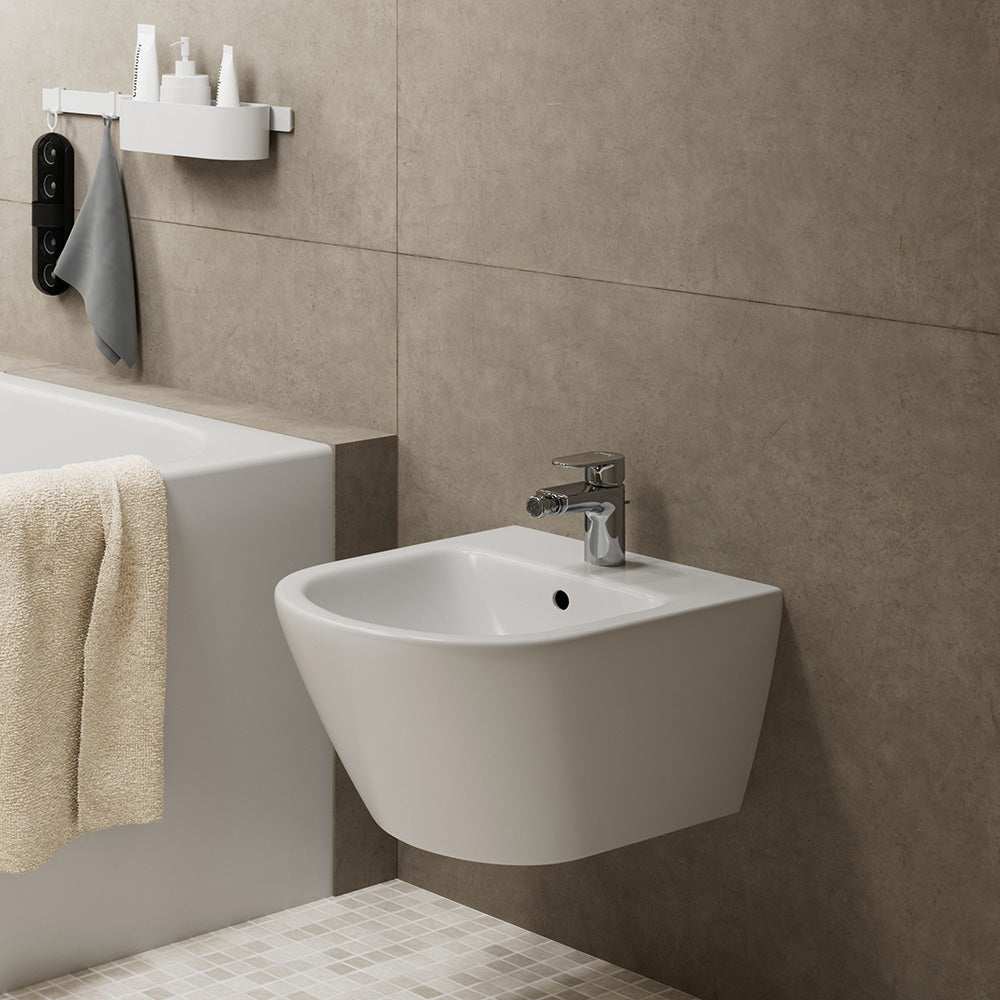 Hansgrohe Vernis Blend Single lever bidet mixer with pop-up waste set, Chrome