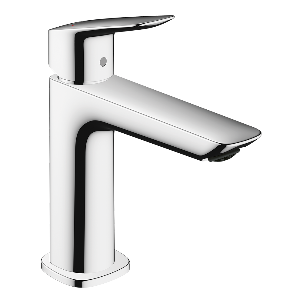 Hansgrohe Logis Single Lever Basin Mixer 110 Fine Without Waste Set Chrome