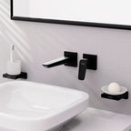Hansgrohe Logis Single Lever Basin Mixer For Concealed Installation Fine Wall-Mounted With Spout 2060mm Matt Black