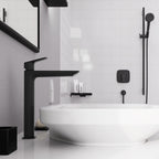 Hansgrohe Logis Single Lever Basin Mixer 240 Fine Without Waste Set Matt Black
