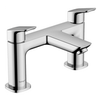 Hansgrohe Logis 2-Hole Rim Mounted Bath Mixer Chrome
