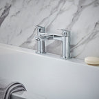 Hansgrohe Logis 2-Hole Rim Mounted Bath Mixer Chrome
