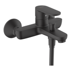 Hansgrohe Vernis Blend Single lever bath mixer for exposed installation, Matt Black