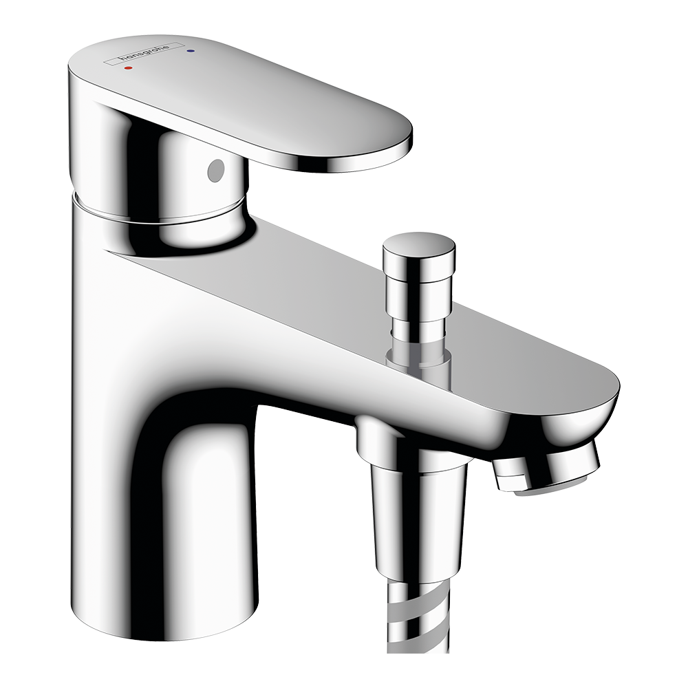 Hansgrohe Vernis Blend Single Lever Bath And Shower Mixer Monotrou With 2 Flow Rates Chrome