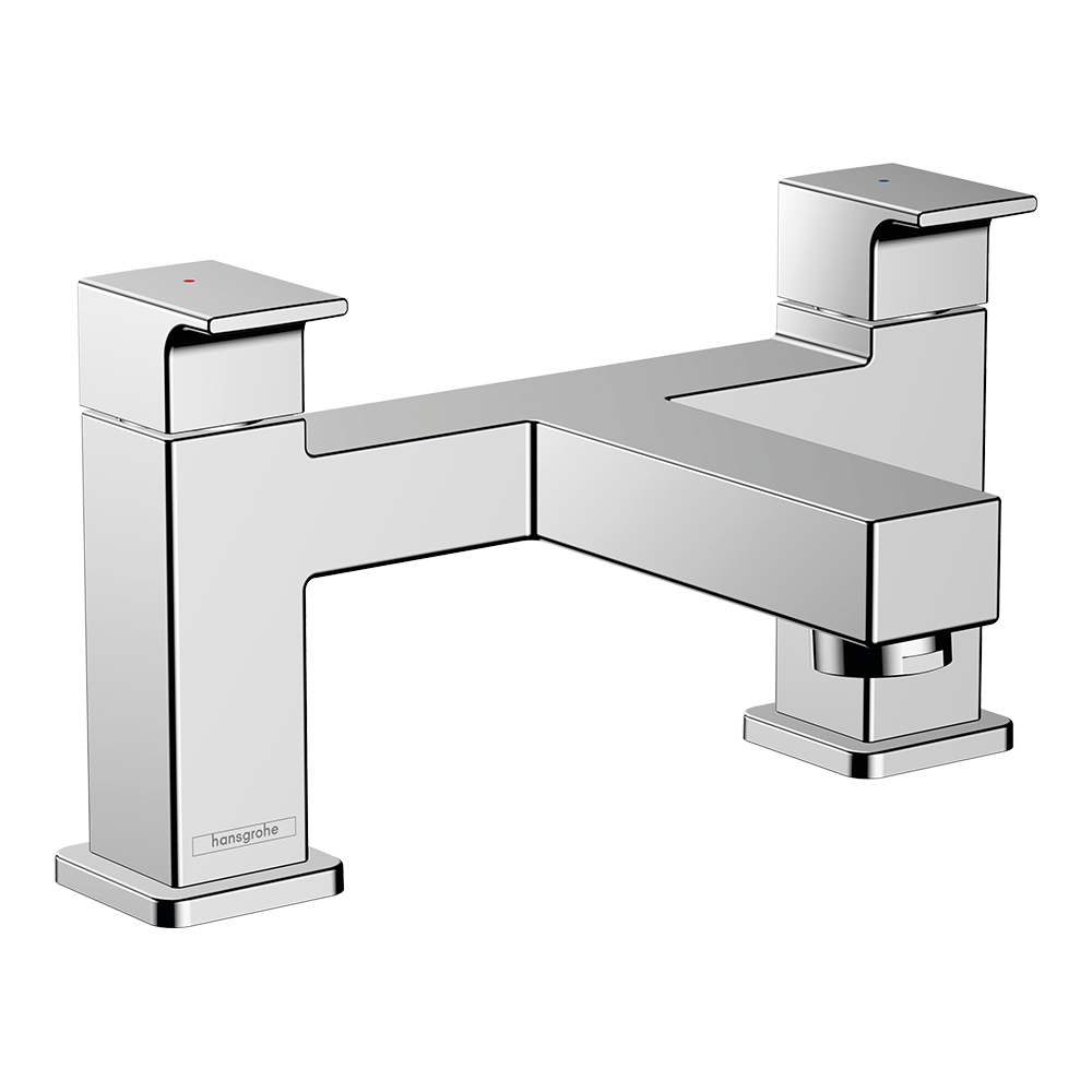 Hansgrohe Vernis Shape 2 Taphole Bath Filler Tap Chrome