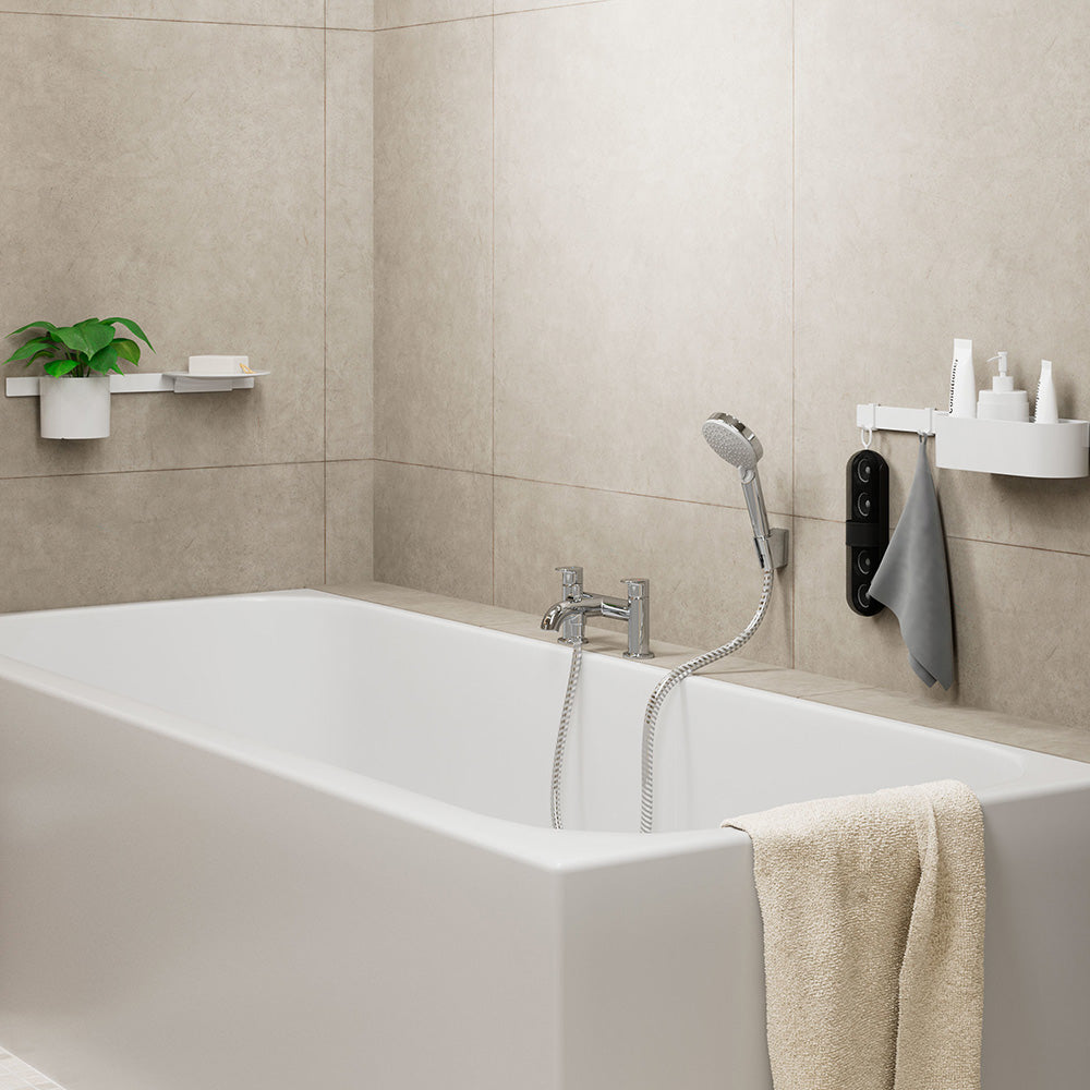 Hansgrohe Vernis 2 Taphole Bath Shower Mixer Tap Chrome