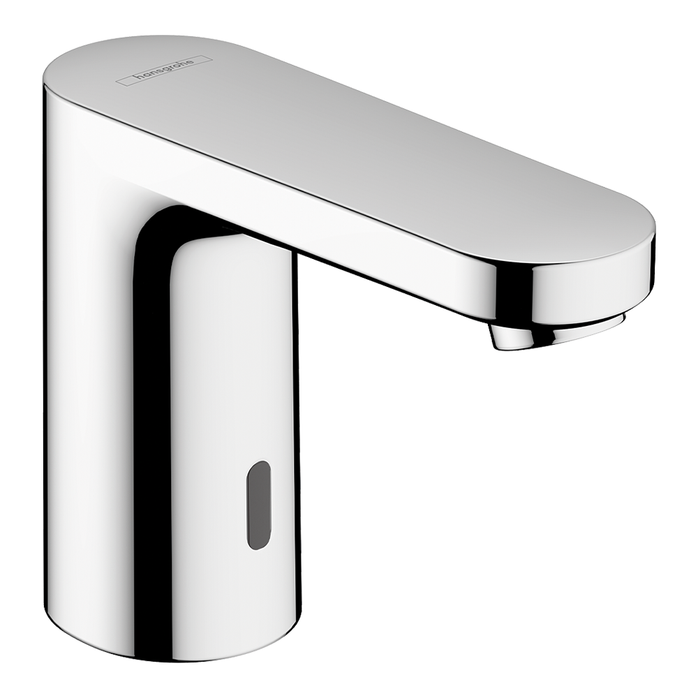 Hansgrohe Vernis Blend Electronic basin mixer for cold water or Paire-adjusted water mains connection 230 V, Chrome