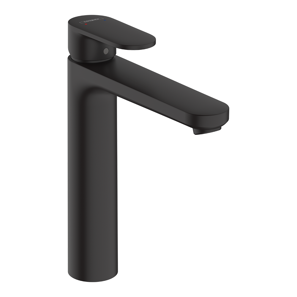 Hansgrohe Vernis Blend Single Lever Basin Mixer 190 With Pop-Up Waste Set Matt Black