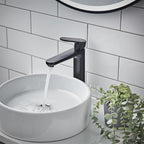 Hansgrohe Vernis Blend Single Lever Basin Mixer 190 With Pop-Up Waste Set Matt Black