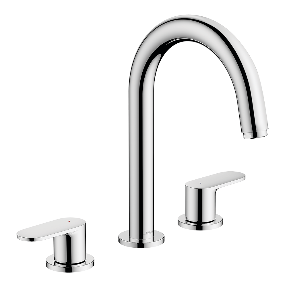 Hansgrohe Vernis Blend 3-Hole Basin Mixer With Pop-Up Waste Set Chrome