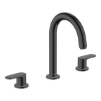 Hansgrohe Vernis Blend 3-Hole Basin Mixer With Pop-Up Waste Set Matt Black