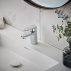 Hansgrohe Vernis Blend Single Lever Basin Mixer 70 Without Waste Set Chrome
