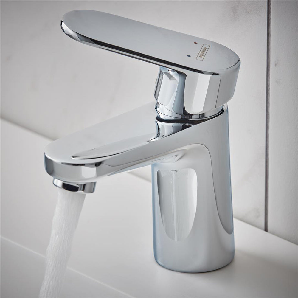 Hansgrohe Vernis Blend Single Lever Basin Mixer 70 Without Waste Set Chrome