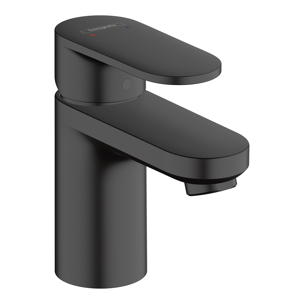 Hansgrohe Vernis Blend Single Lever Basin Mixer 70 Without Waste Set Matt Black