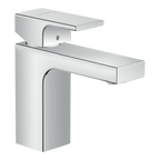 Hansgrohe Vernis Shape Single Lever Basin Mixer 100 With Isolated Water Conduction And Pop-Up Waste Set Chrome