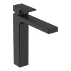 Hansgrohe Vernis Shape Single Lever Basin Mixer 190 With Isolated Water Conduction And Pop-Up Waste Set Matt Black