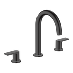 Hansgrohe Vernis Shape 3-Hole Basin Mixer With Pop-Up Waste Set Matt Black