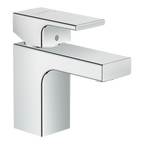 Hansgrohe Vernis Shape Single Lever Basin Mixer 70 With Isolated Water Conduction Without Waste Set Chrome