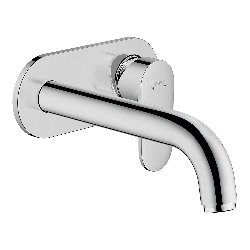Hansgrohe Vernis Blend Single Lever Basin Mixer For Concealed Installation Wall-Mounted With Spout 2070mm Chrome
