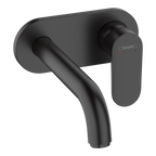 Hansgrohe Vernis Blend Single Lever Basin Mixer For Concealed Installation Wall-Mounted With Spout 2070mm Matt Black