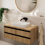 Hansgrohe Vernis Blend Single Lever Basin Mixer For Concealed Installation Wall-Mounted With Spout 2070mm Matt Black