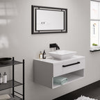 Hansgrohe Vernis Shape Single Lever Basin Mixer For Concealed Installation Wall-Mounted With Spout 2070mm Matt Black