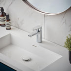Hansgrohe Vernis Blend Single Lever Basin Mixer 100 Without Waste Set Chrome