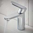 Hansgrohe Vernis Blend Single Lever Basin Mixer 100 Without Waste Set Chrome