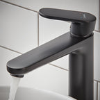 Hansgrohe Vernis Blend Single Lever Basin Mixer 190 Without Waste Set Matt Black