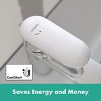 Hansgrohe Vernis Blend Single Lever Basin Mixer 70 Coolstart With Pop-Up Waste Set Chrome