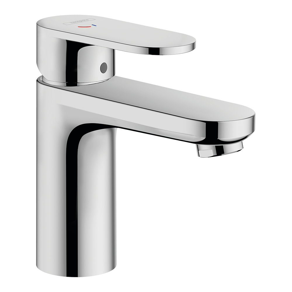 Hansgrohe Vernis Blend Single Lever Basin Mixer 100 Coolstart With Pop-Up Waste Set Chrome