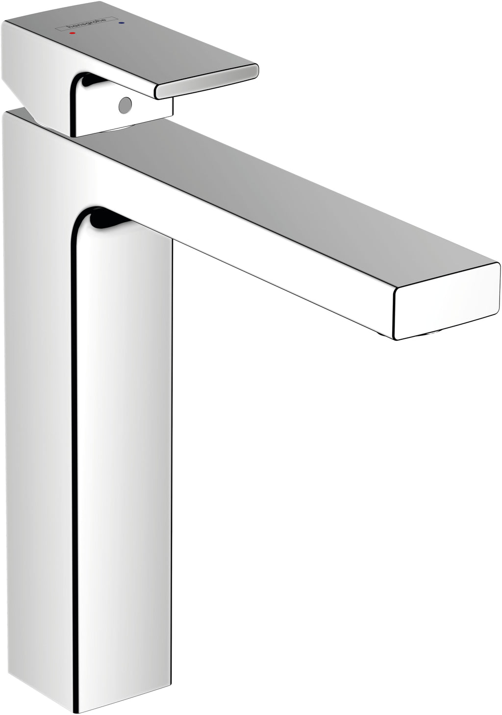 Hansgrohe Vernis Shape Single Lever Basin Mixer 190 With Isolated Water Conduction Without Waste Set Chrome