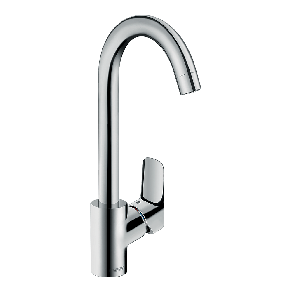 Hansgrohe Logis M31 Kitchen Mixer Tap 260, 1jet, Chrome