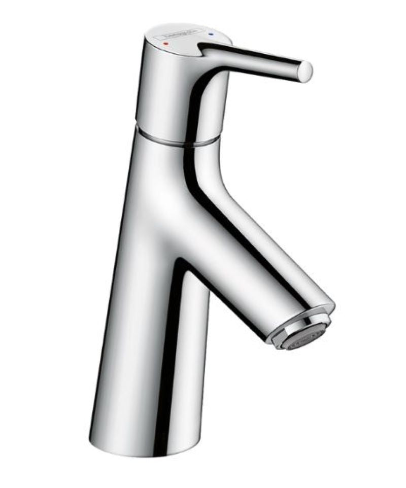 Hansgrohe Talis S Basin Mixer Tap 80 with push-open waste set Chrome