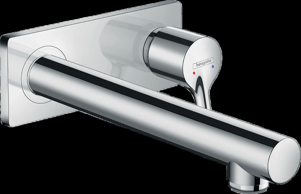 Hansgrohe Talis S Basin Mixer Tap for concealed installation wall-mounted with spout 225 cm, Chrome