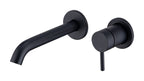iflo Albany Wall Mounted Basin Filler - Matt Black