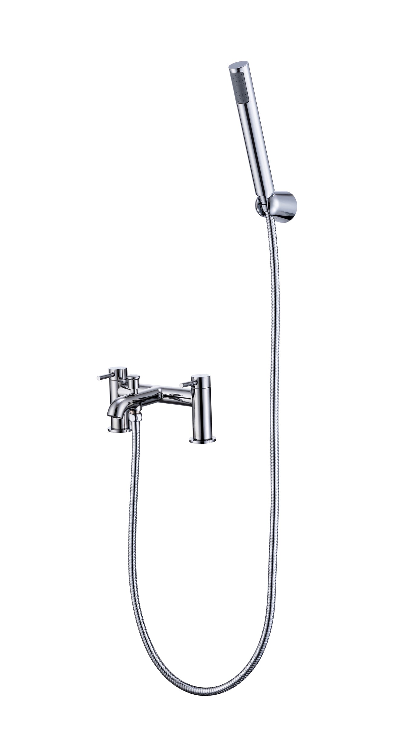 iflo Albany Deck Mounted Bath Shower Mixer - Chrome