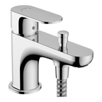 Hansgrohe Rebris S Single Lever Bath And Shower Mixer Monotrou With 2 Flow Rates Chrome