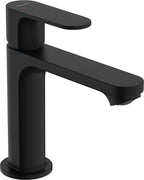 Hansgrohe Rebris S Single Lever Basin Mixer 110 Coolstart Without Waste Set Matt Black