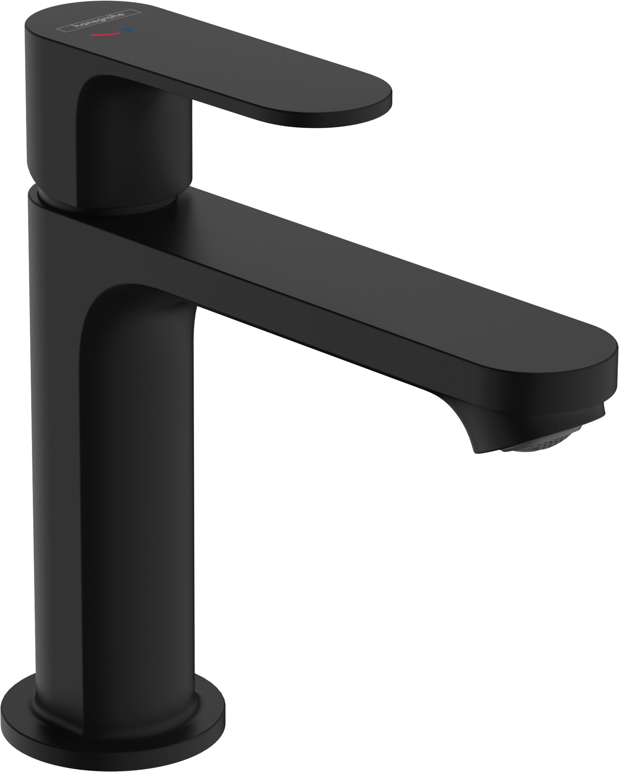 Hansgrohe Rebris S Single Lever Basin Mixer 110 Coolstart Without Waste Set Matt Black